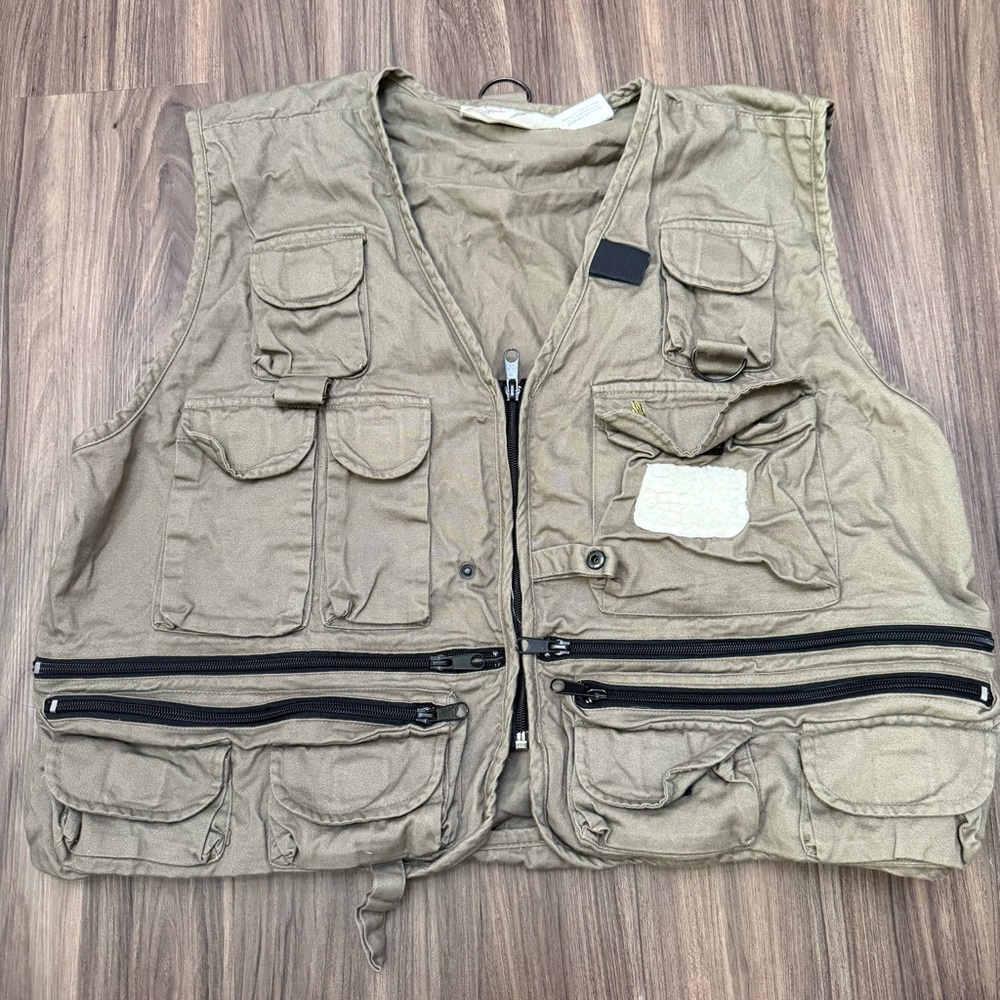 Blackhawk Vest Mens Brown Fishing Hunting Sport Outdoors sz XL